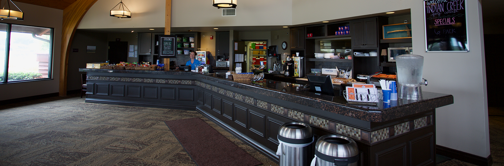 Snack Bar & Patio Facilities Golf at Golf at Indian Creek